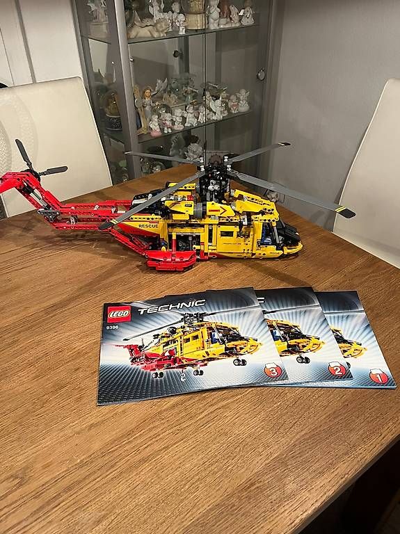 Lego Kit di costruzioni: Grosser Helikopter 9396 mit Motor – Usato da Olten venduto da Einwegparadies 1
