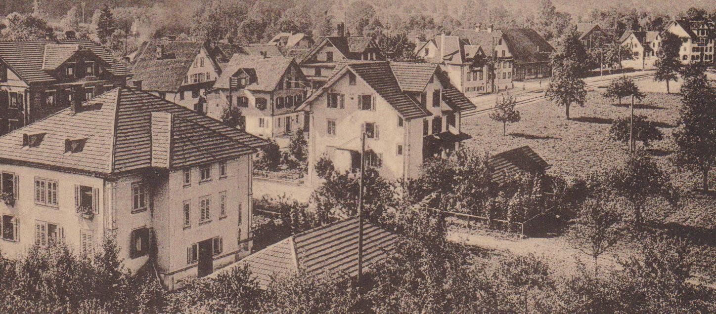 Ansichtskarten: Emmen LU  -  Oberdorf   :   alte Ansichtskarte  gest. 1919 – Gebraucht aus Vitznau von Ropaku 1
