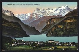 Brunnen, Teilansicht und der Urirotstock