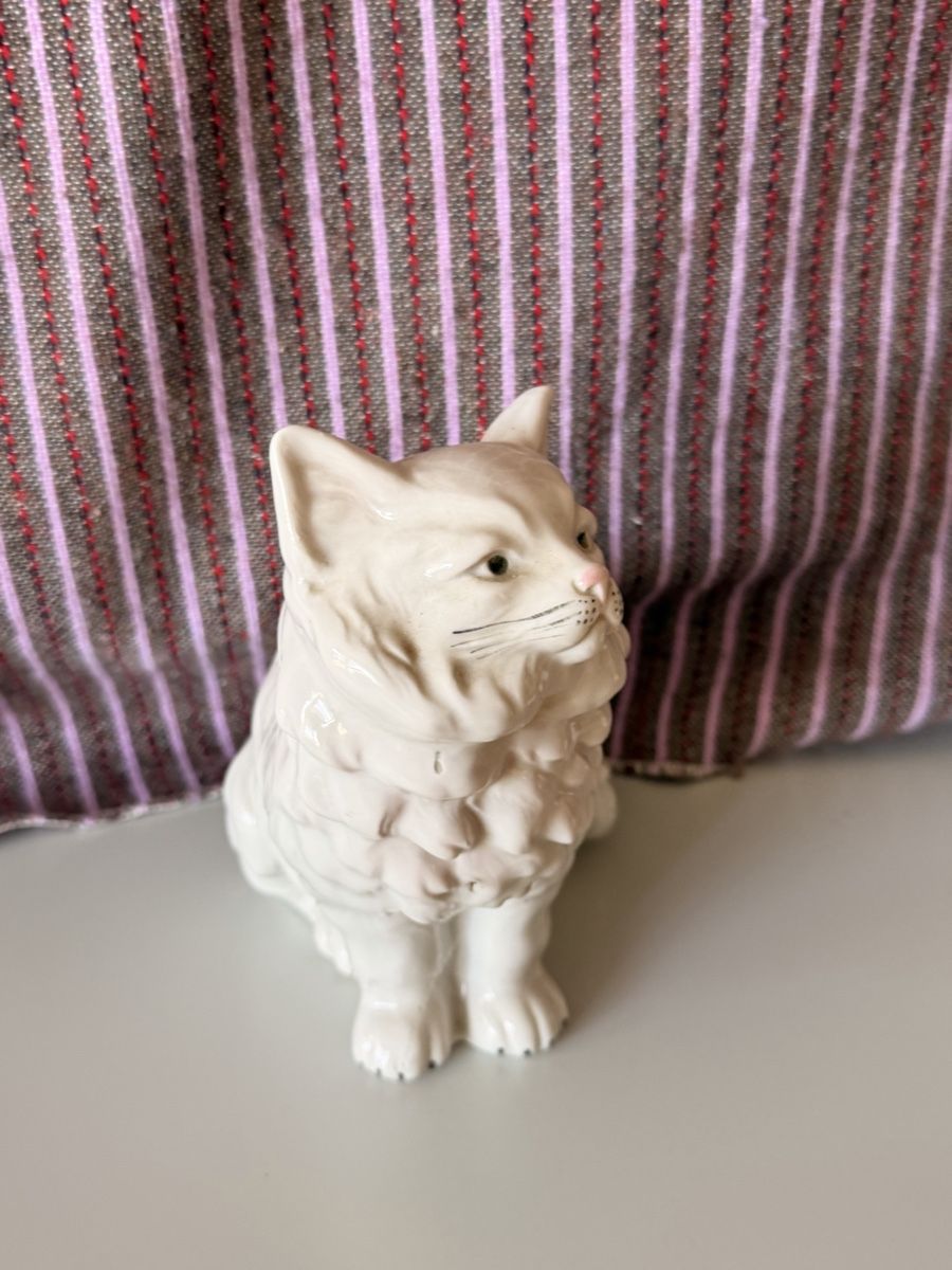 Figuren: Porzellan Katze – Gebraucht aus Laupen BE von Lisafurby 4