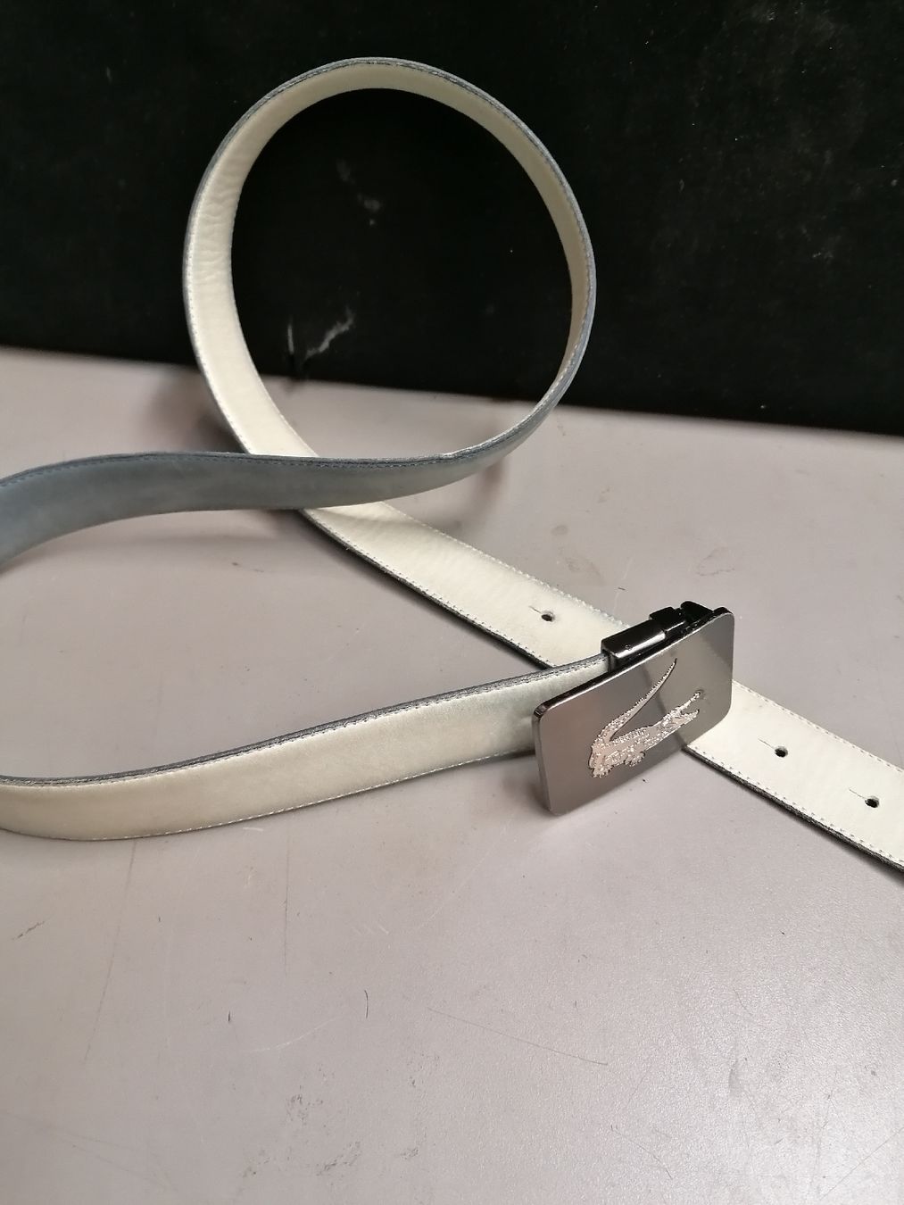 Cinture: LACOSTE CEINTURE 105 CMS – Usato da Genève venduto da Leboucheoreilles 1