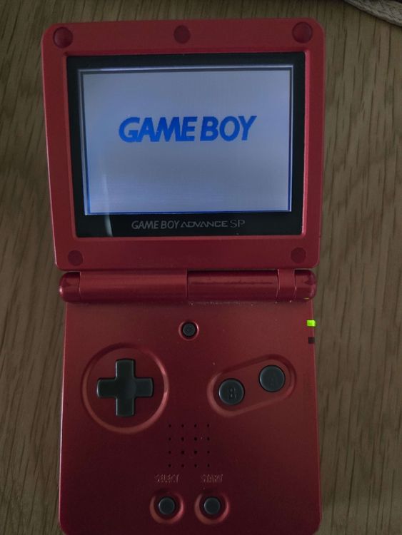 Console Game Boy Advance SP - Rouge - Chargeur Inclus