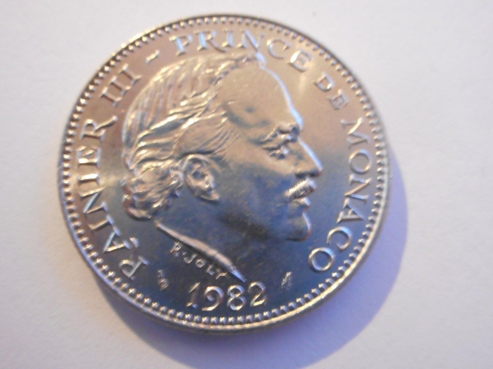 Tutti le monete: 1982    5 Francs Monaco  unz – Nuovo (secondo la descrizione) da Kriegstetten venduto da pizlad2010 3