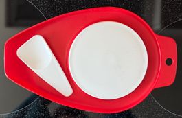 Tupperware Schneidebrettchen Mamsell rot brandneu