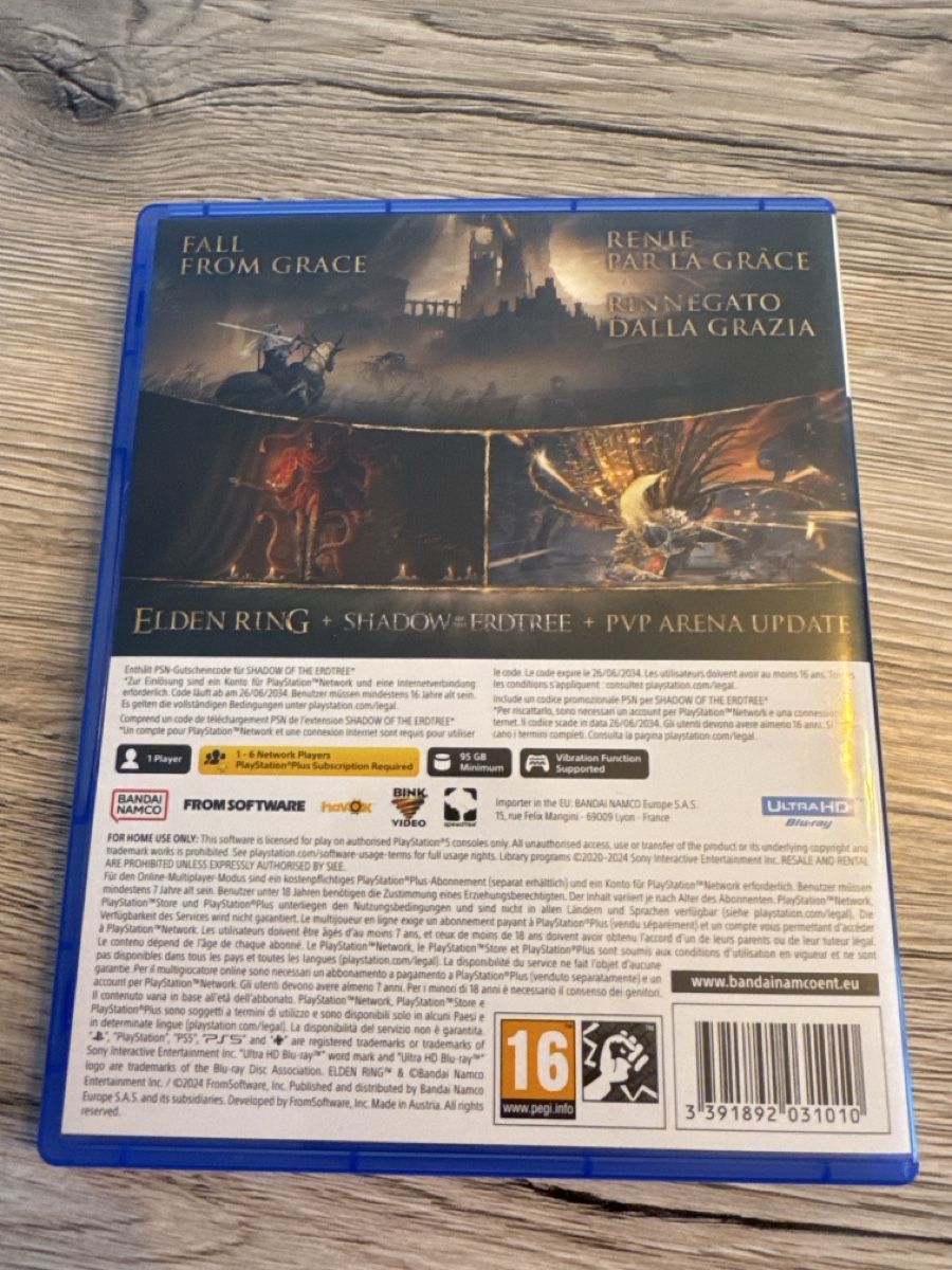 Spiele: Elden Ring Shadow of the Erdtree PS5 jeu – Gebraucht aus Courrendlin von jay_lkn6 2