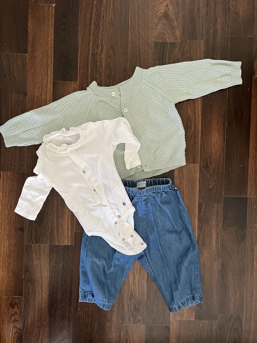 Petit Bateau Lotti & Set di vestiti: Set Petit Bateau, 12 M, 74 cm – Usato da ZÜRICH venduto da mamag81