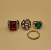 Vintage Ringe Lot  Modeschmuck