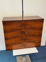 Swiss Form Bar-Abteil 60er Vintage Palisander (Jacarandá)