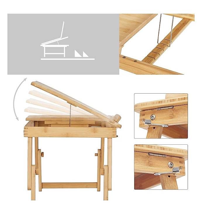 Racks & Cavalletti: Laptoptisch - Songmics Laptop Ständer – Usato da Bern venduto da koogy 3