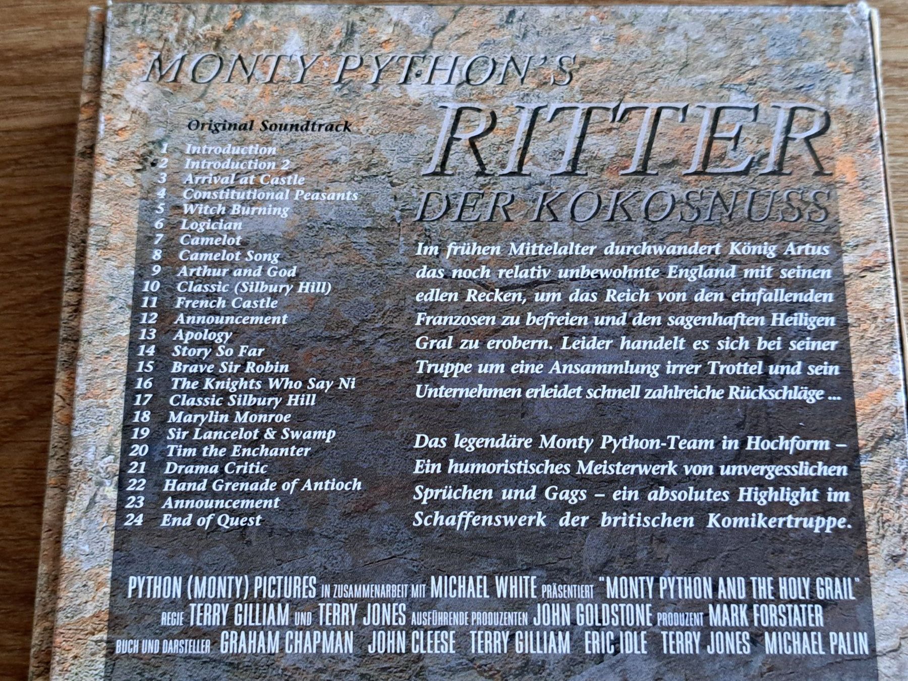 Alle DVDs: Die Ritter der Kokosnuss, Monty Python and the holy Grail – Neu (gemäss Beschreibung) aus Unterseen von Kanica 2
