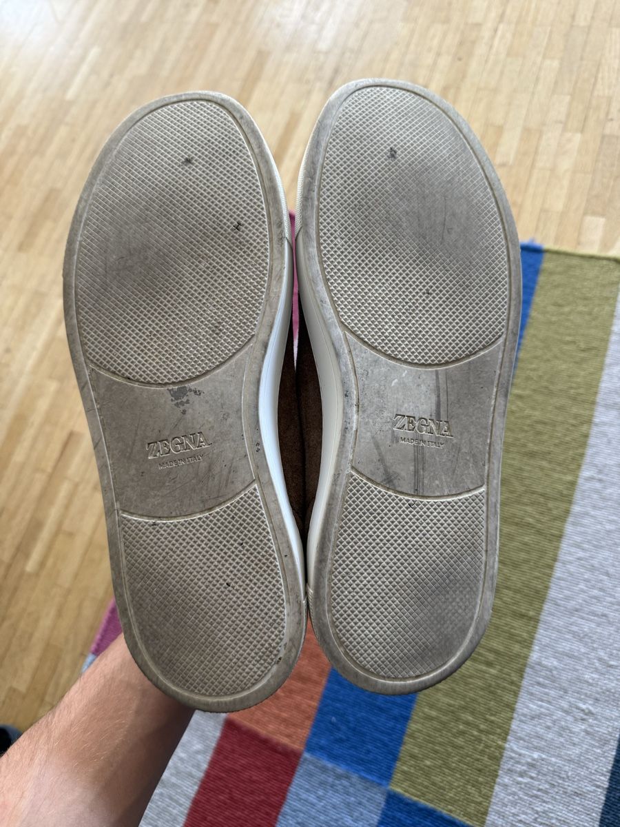 Zegna Herrenschuhe: Zegna Triple Stitch Brown – Gebraucht aus Genève von SG_73 4