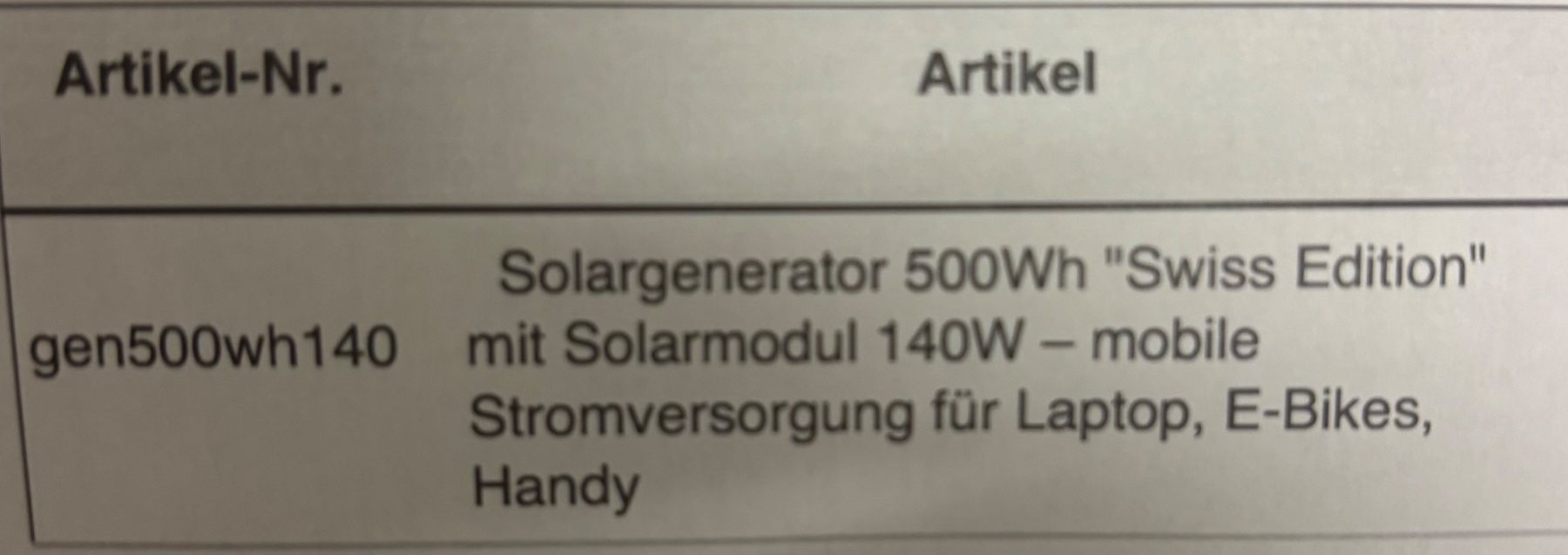 Stromgeneratoren: Solarset Autosolar Solargenerator Swiss Edition – Gebraucht aus Dällikon von Beeline 4