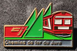 GG227 - Pin Zug Bahn cj Chemins de for du Jura