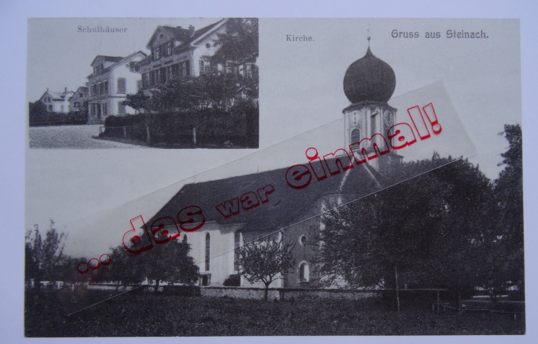 Cartoline postali: St. Gallen Steinach anno 1907 – Usato da Safnern venduto da Wstussi