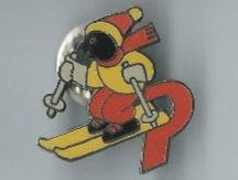 Plaketten & Abzeichen: Polizei Ski-Pin – Gebraucht aus Zürich von t24_de