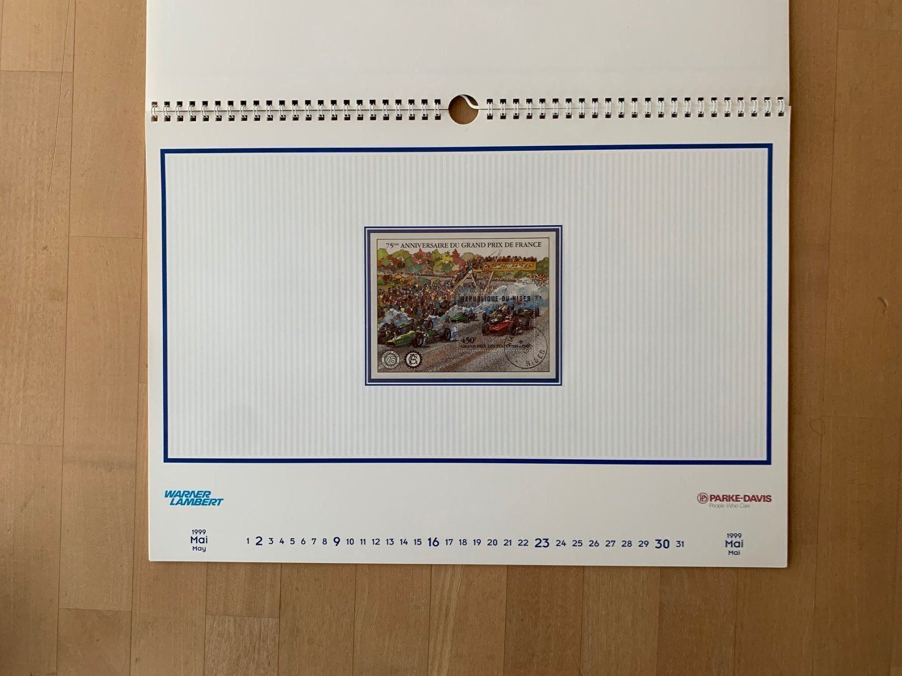 Tutti i francobolli: Briefmarkenkalender 1999 – Usato da Zollikon venduto da Xblanka 6