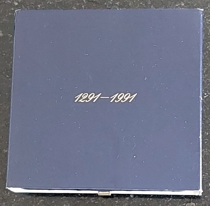 Tutti le monete: 20 Franken 1991 Silber pp 700 Jahre Eidgenossenschaft Box – Nuovo (secondo la descrizione) da Arch venduto da moneyswiss 3