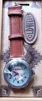 Old West Indianer Uhr mit Lederarmband neu