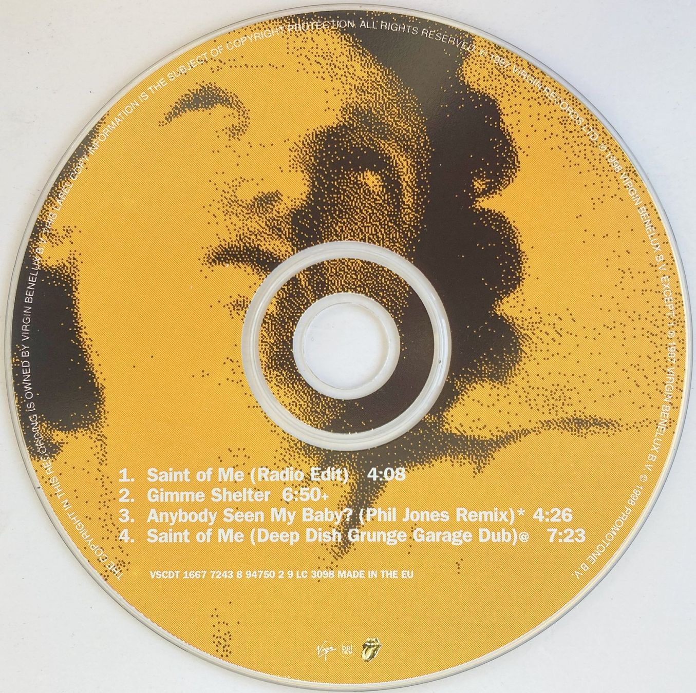 CDs: ROLLING STONES - SAINT OF ME CD1 – Gebraucht aus Bottens von hotter-than-hell 2
