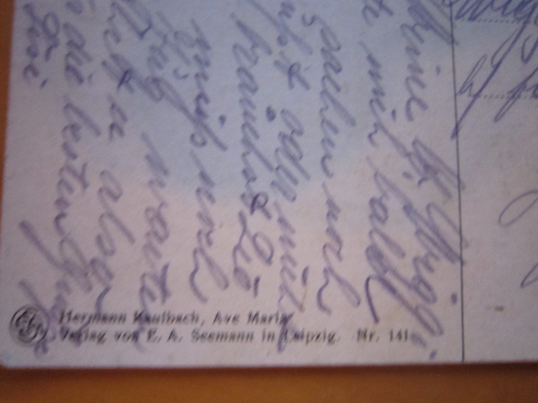 Cartoline postali: No 5 Postkarte Ave Maria 1919 – Usato da Gordola venduto da Polentaefung 2