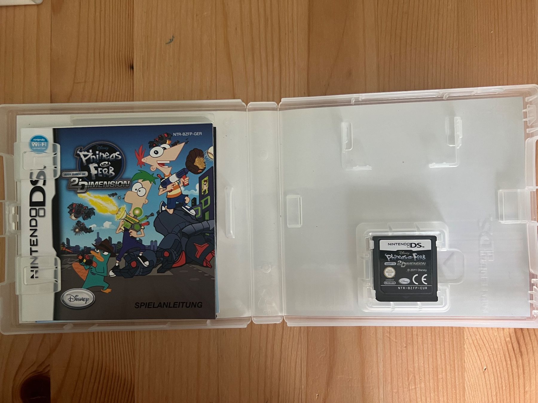 Nintendo Spiele: DS PHINEAS UND FERB Quer durch die 2. Dimension – Gebraucht aus st.gallen von SoCre75 1