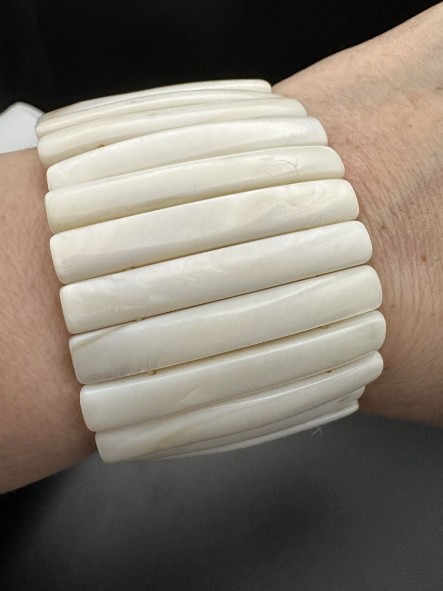 Bracciali & Braccialetti: Armband aus Perlmutt, Vintage – Usato da Lamone venduto da LaCantinaMagica 2