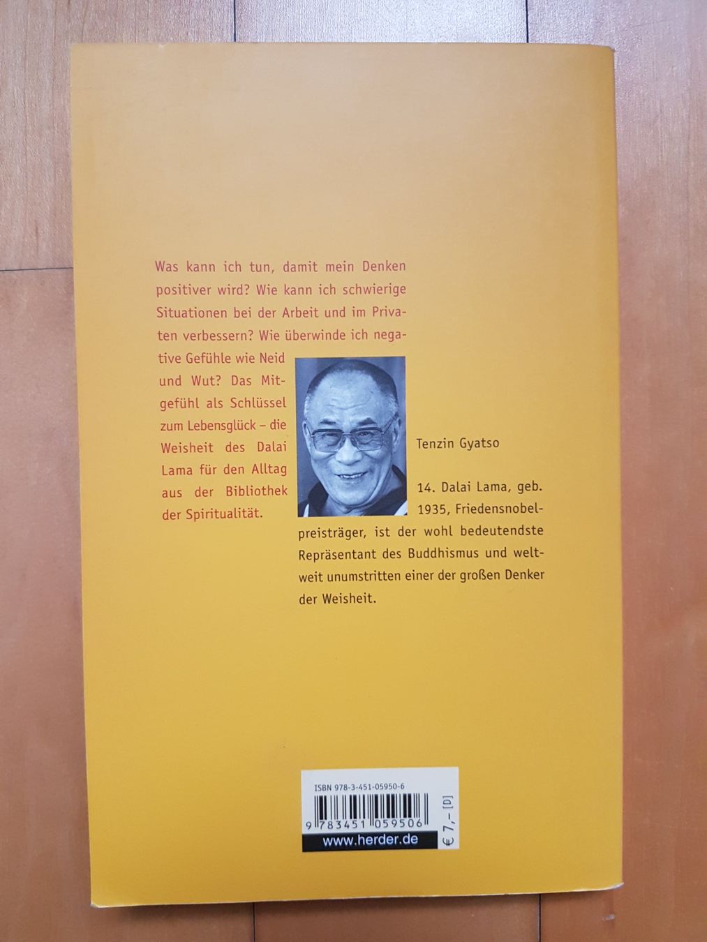 Libri: Dalai Lama - Mitgefühl – Usato da Binz venduto da tarkrx 1