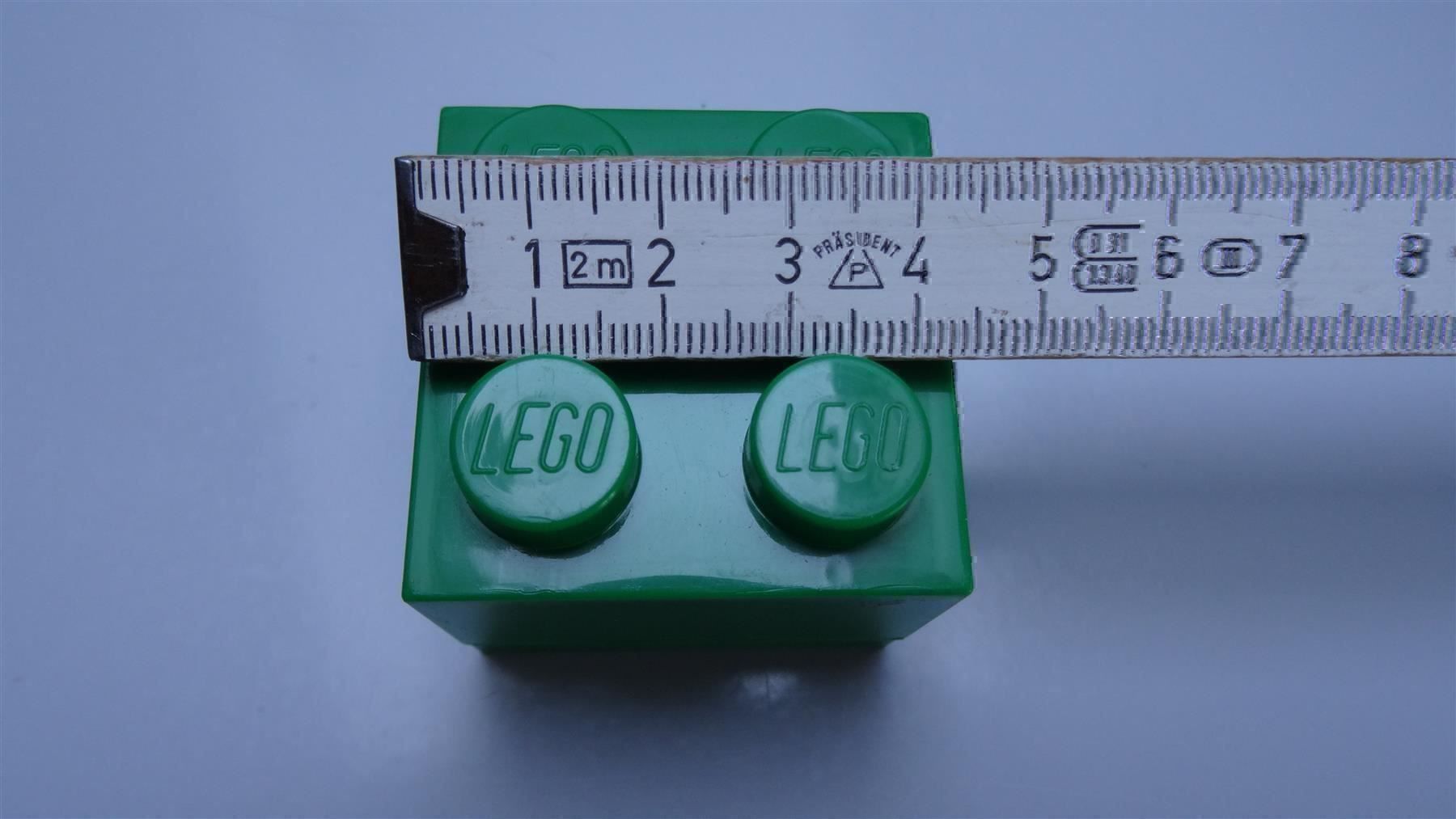Lego Giocattoli: Mini-Lego Box mit 4 Noppen grün – Usato da Lupfig venduto da Buerkli20 3