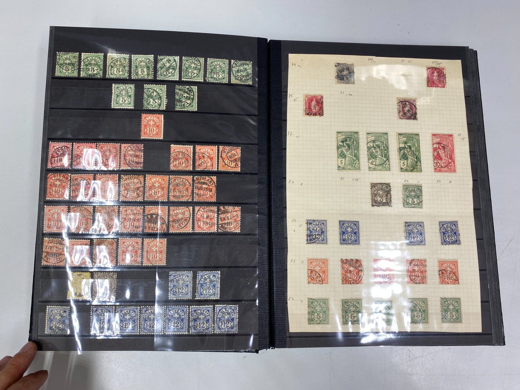 Tutti i francobolli: LOT CH Briefmarken ab 1850 /i502 – Usato da Bern venduto da JMsoehne1987 4