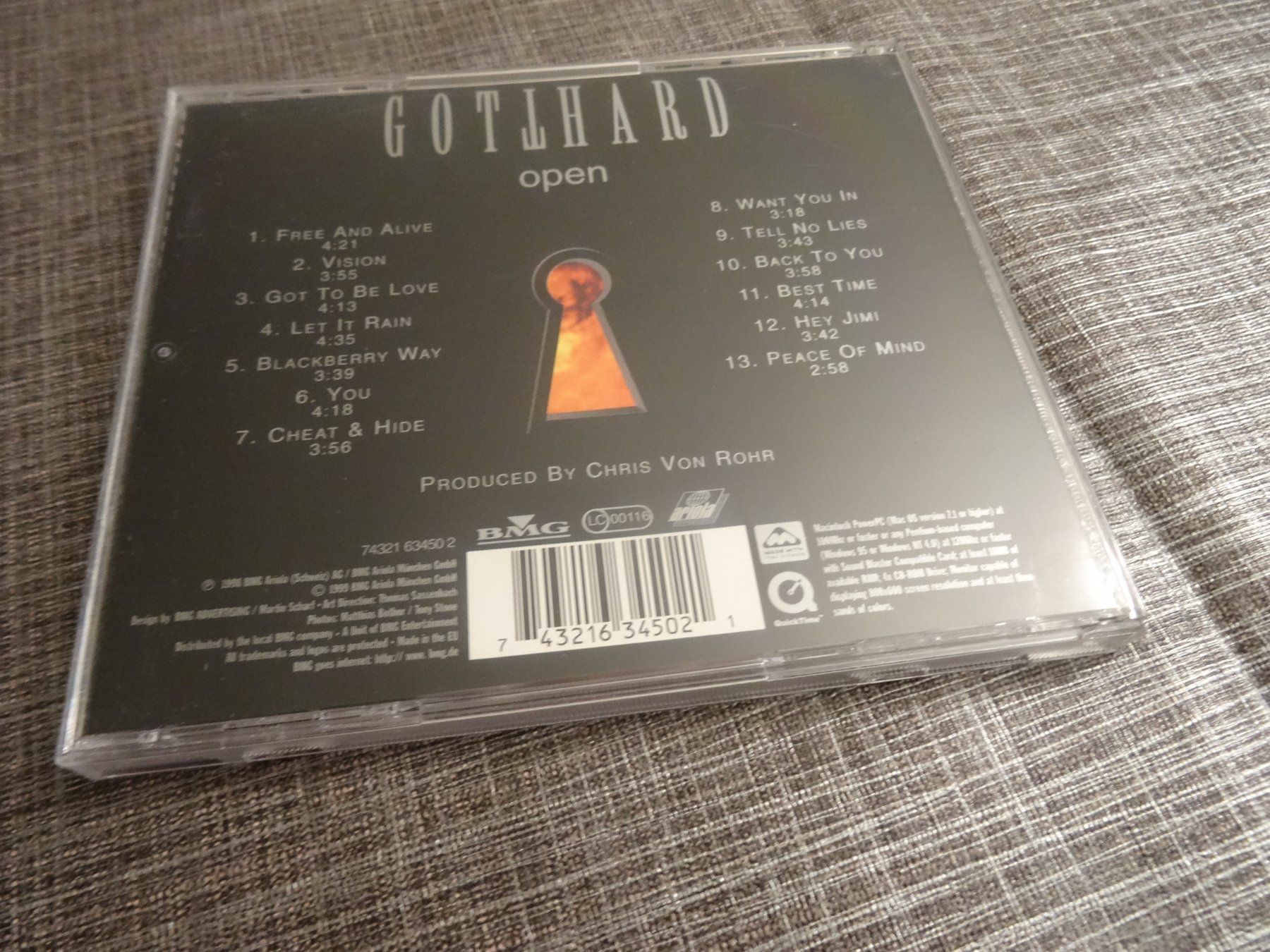 CD: Gotthard - Open - CD – Usato da Olten venduto da Disc-Ausverkauf 1