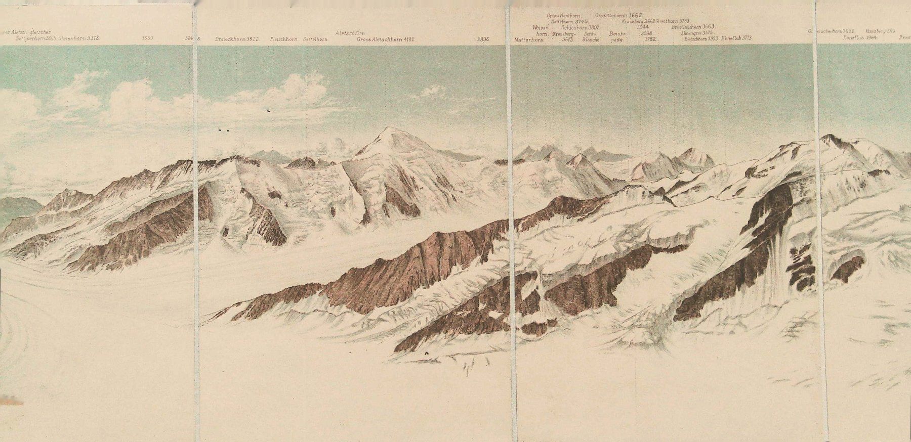 Stiche: Trugberg  Panorama – Gebraucht aus Rafz von Helvet32 1