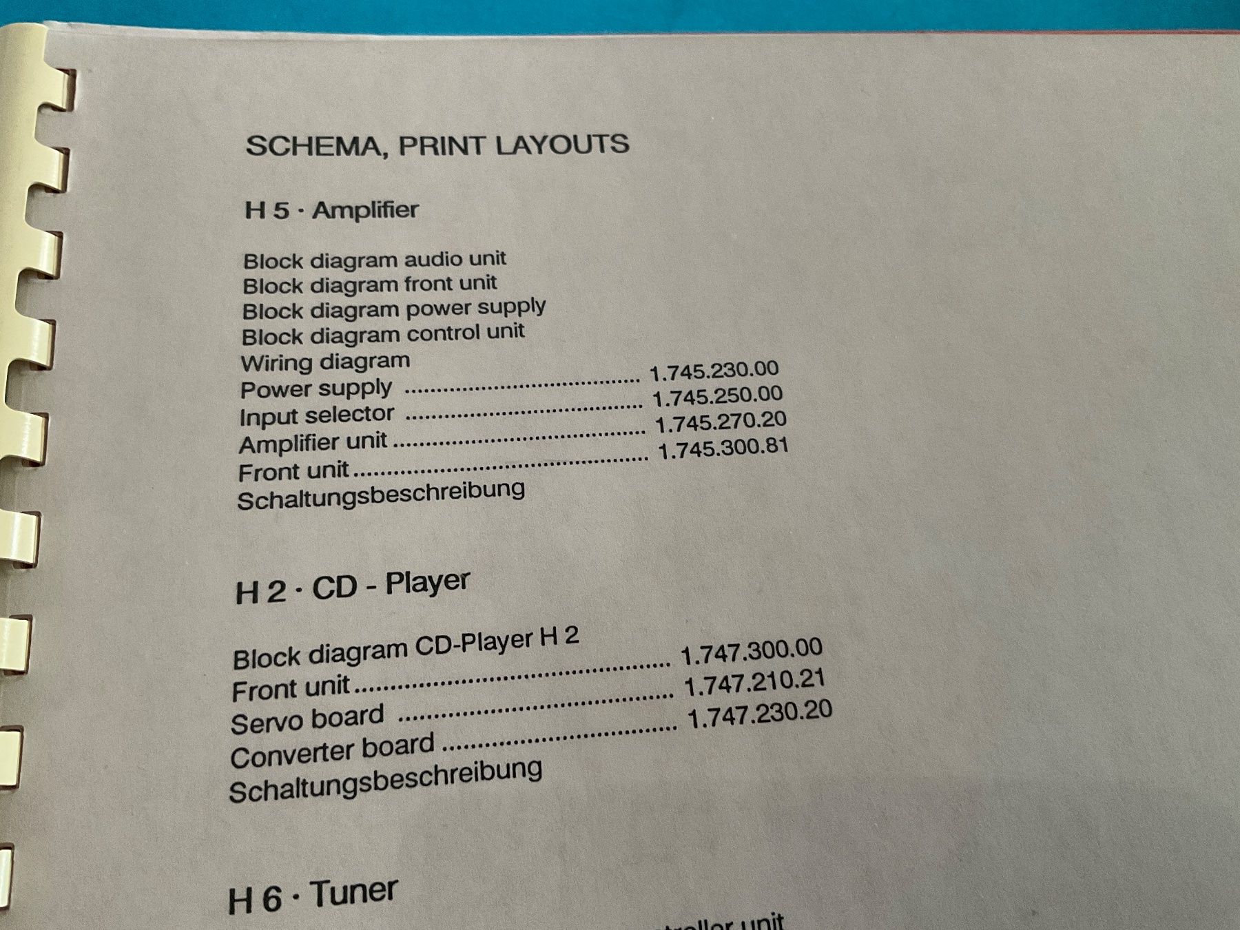 Revox Appareils à bandes: ReVox SCHEMA, PRINT LAYOUTS – D'occasion à Langenthal par RronJora 2