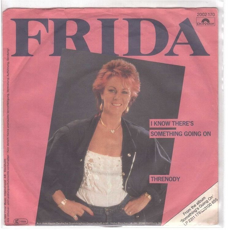 Dischi in vinile: Frida  --I know there`s something  Single7 – Usato da Oberwil (Dägerlen) venduto da thealbum