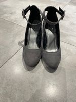 Seveneast, Pumps, Riemen Pumps, grau Gr. 38