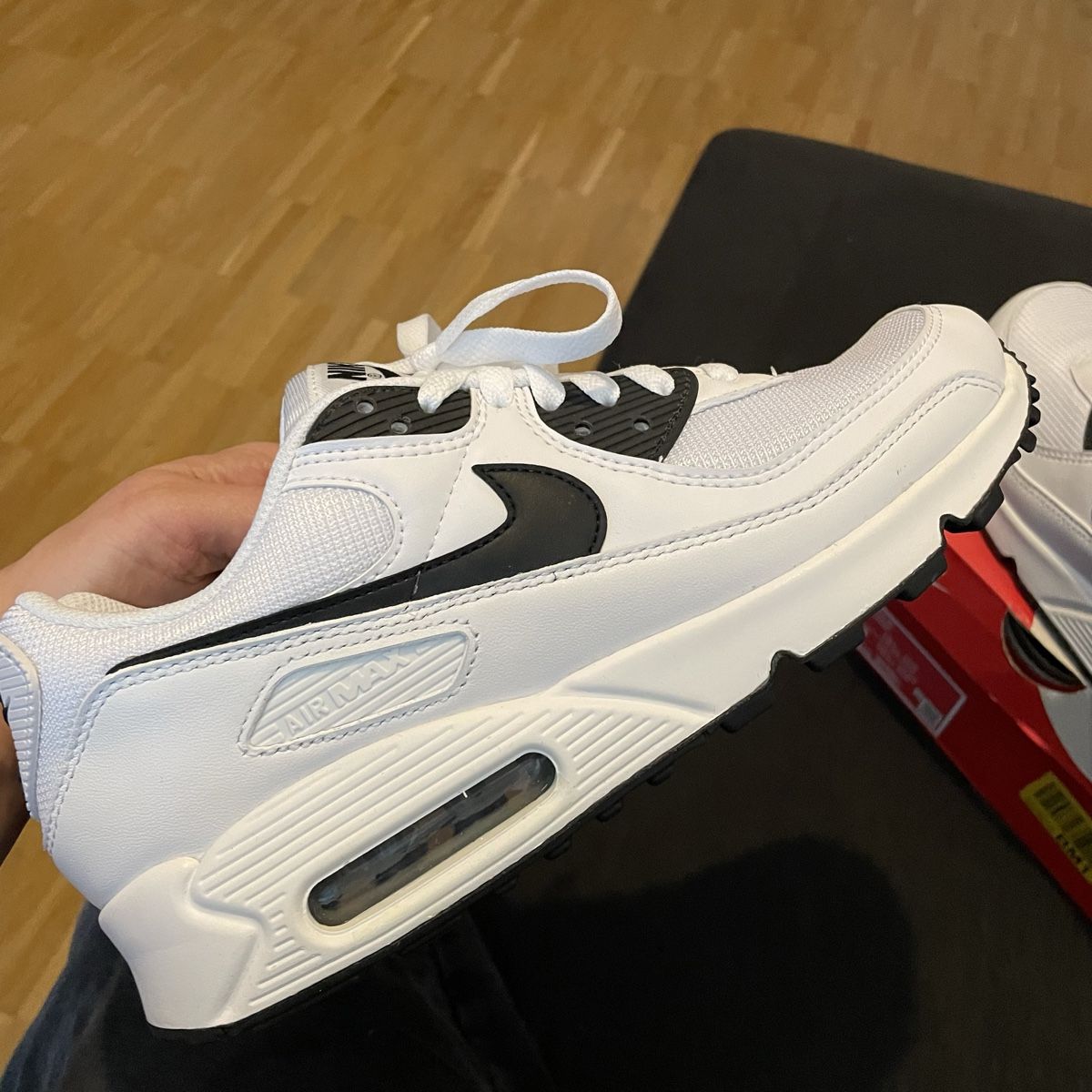 Nike Herrenschuhe: Nike Air Max 90 / White-Black – Neu (gemäss Beschreibung) aus Solothurn von __M_M__ 3