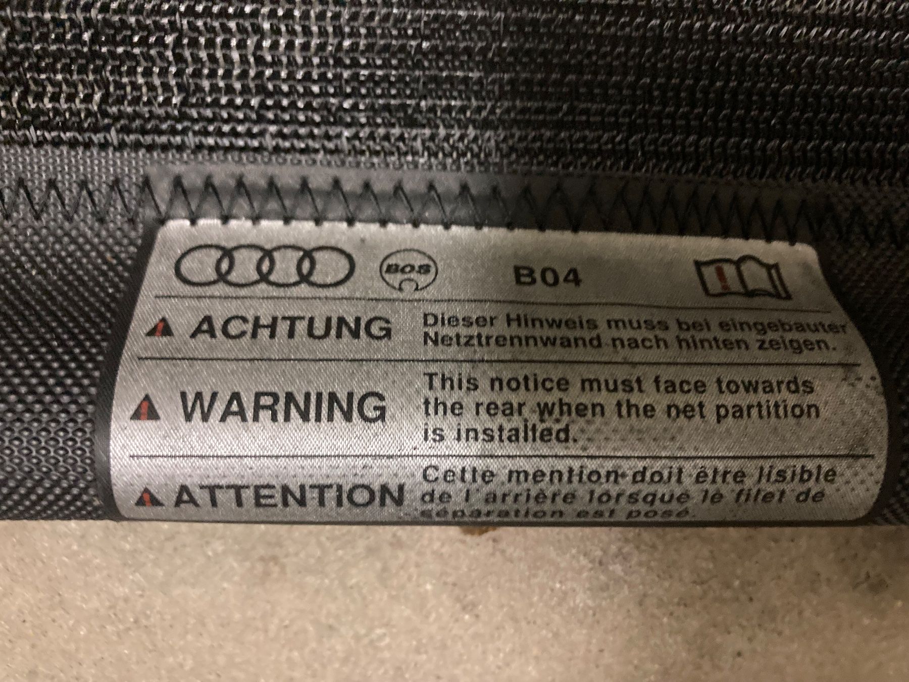 Tutti pezzi di ricambio auto: Zubehör Audi Q5 2013 – Usato da St. Gallen venduto da cam27 2