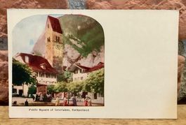 PUBLIC SQUARE OF INTERLAKEN - Berner Oberland