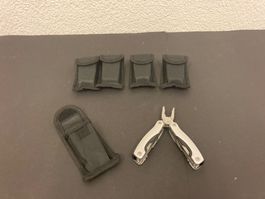 Multiwerkzeuge in Etui, 5 Stück, mit Gurtschleife
