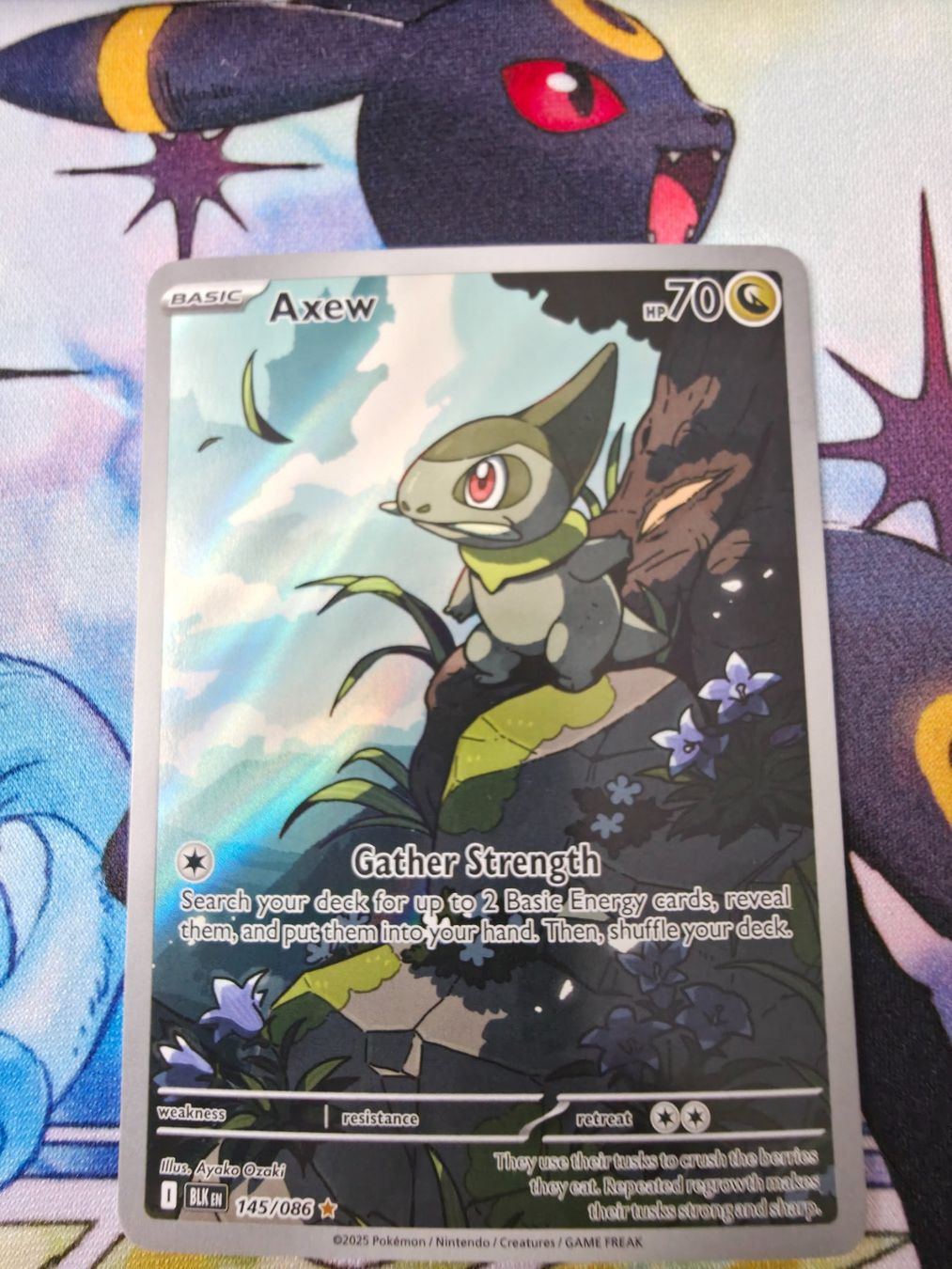Pokémon Sammelbilder & Trading cards: Axew 145/086 EN - Black Bolt – Neu (gemäss Beschreibung) aus Bözberg von blooke