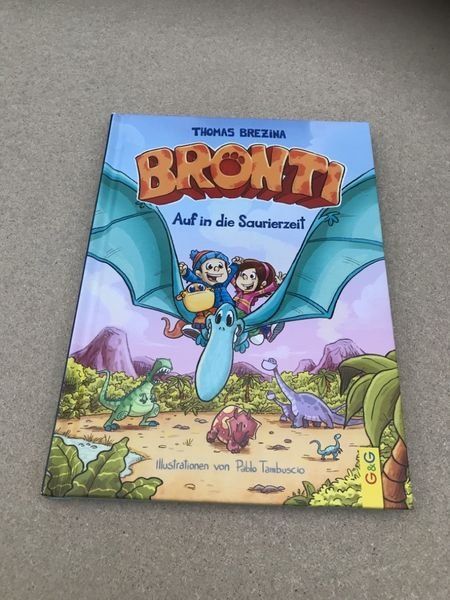 Libri: Bronti Auf in die Saurierzeit – Nuovo e nell'imballaggio originale da Bergdietikon venduto da book-4-you