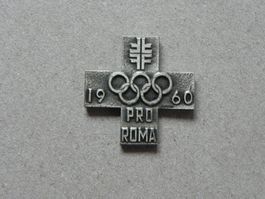 Olympiade Abzeichen Brosche Schweiz Rom Italien 1960 Olympia