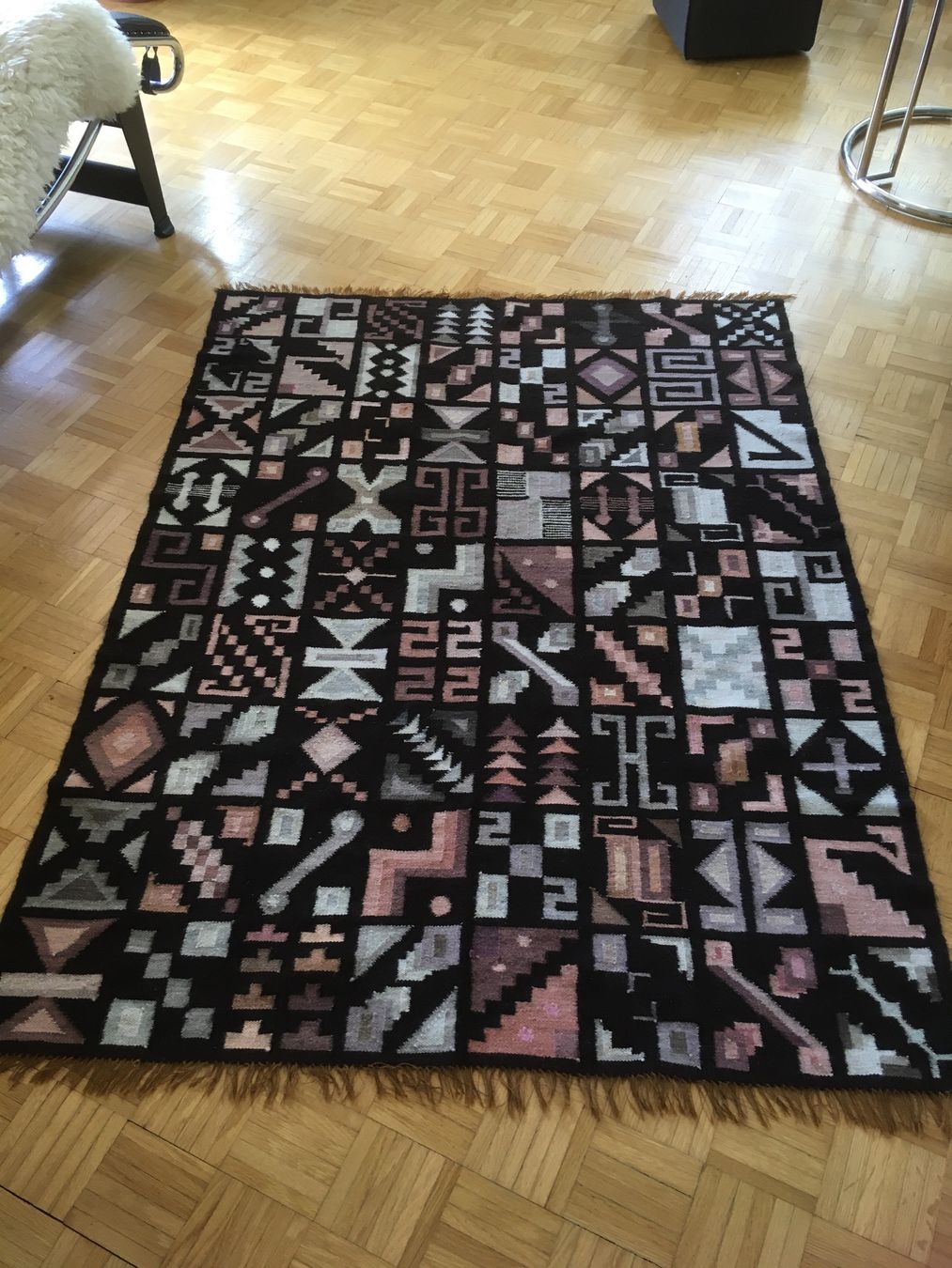 Teppiche: Wunderschöner Teppich, Alpaka-Wolle – Gebraucht aus Olten von Dickbrave 3