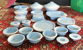 Vintage Kulta Keramiikka KK Pihtipudas  Geschirr Set, selten