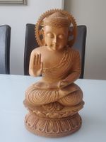 Buddha Figur, Holz