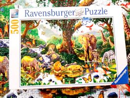 Puzzle 500er Ravensburger Dschungel Tiere