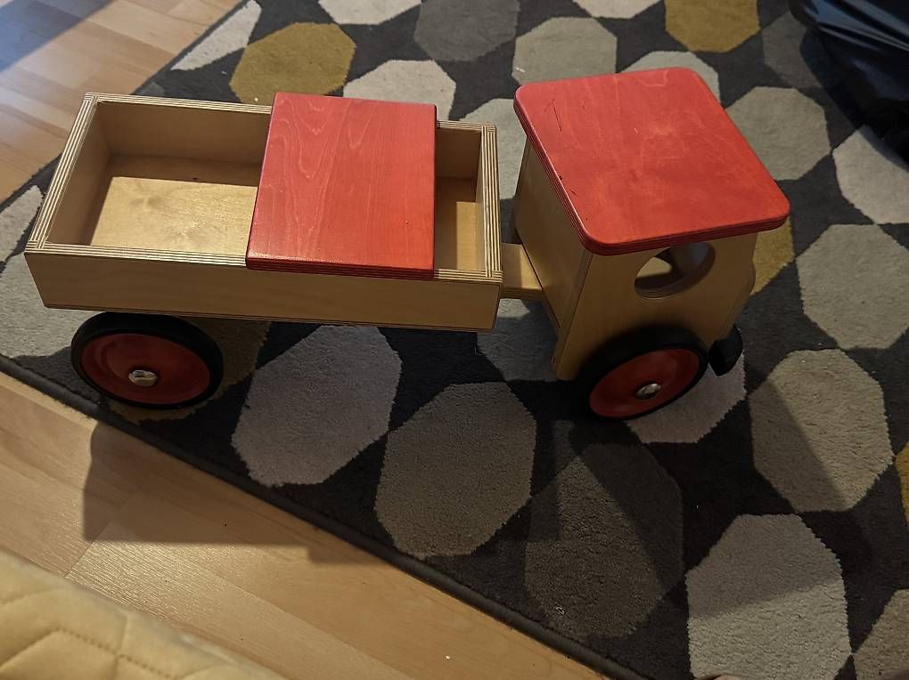 Giocattoli: Holz Aufsitzwagen – Usato da Boniswil venduto da Glb20 1