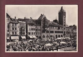 BASEL - Markt - 1937