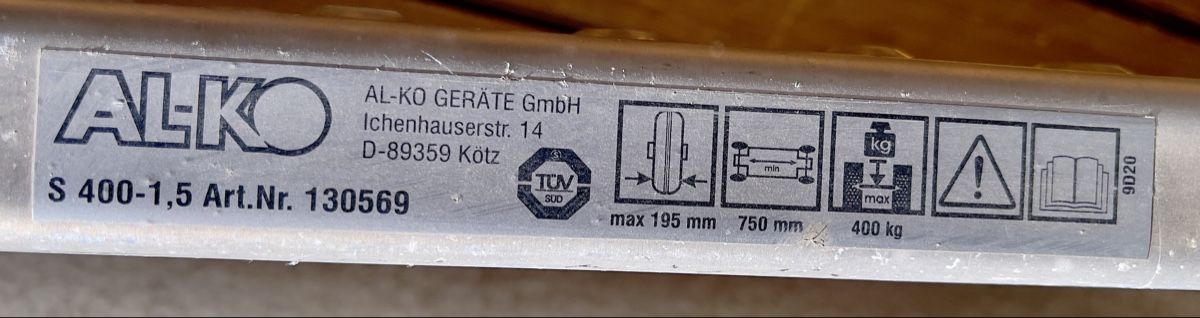 Auffahrrampen: Alurampen AL-KO 1,50 l – Gebraucht aus Tschingel von ral_8j8x 1