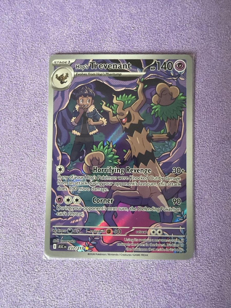 Pokémon Carte collezionabili: Trevenant 237/217 NM/EN – Usato da Cadro venduto da rarecandycustoms