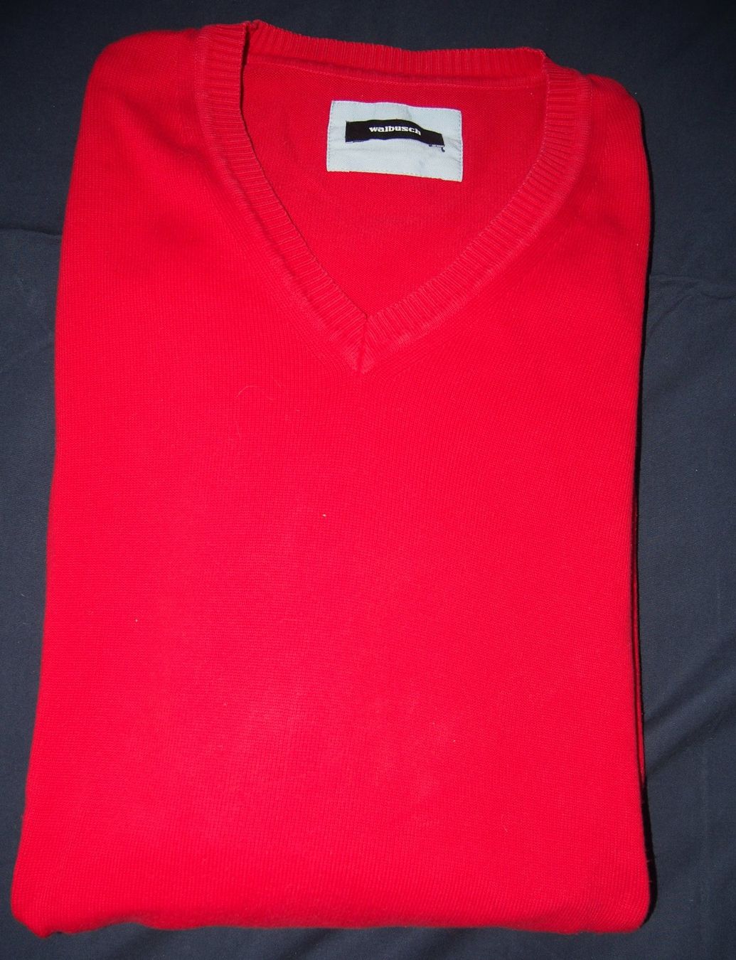 Walbusch Maglioni & Felpe: Bequemer Pullover Baumwolle V-Ausschnitt – Usato da Stäfa venduto da meridianum 1